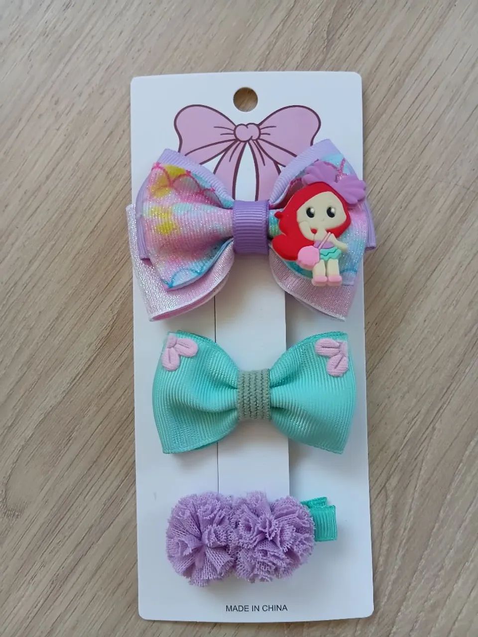 Laço para cabelo infantil 