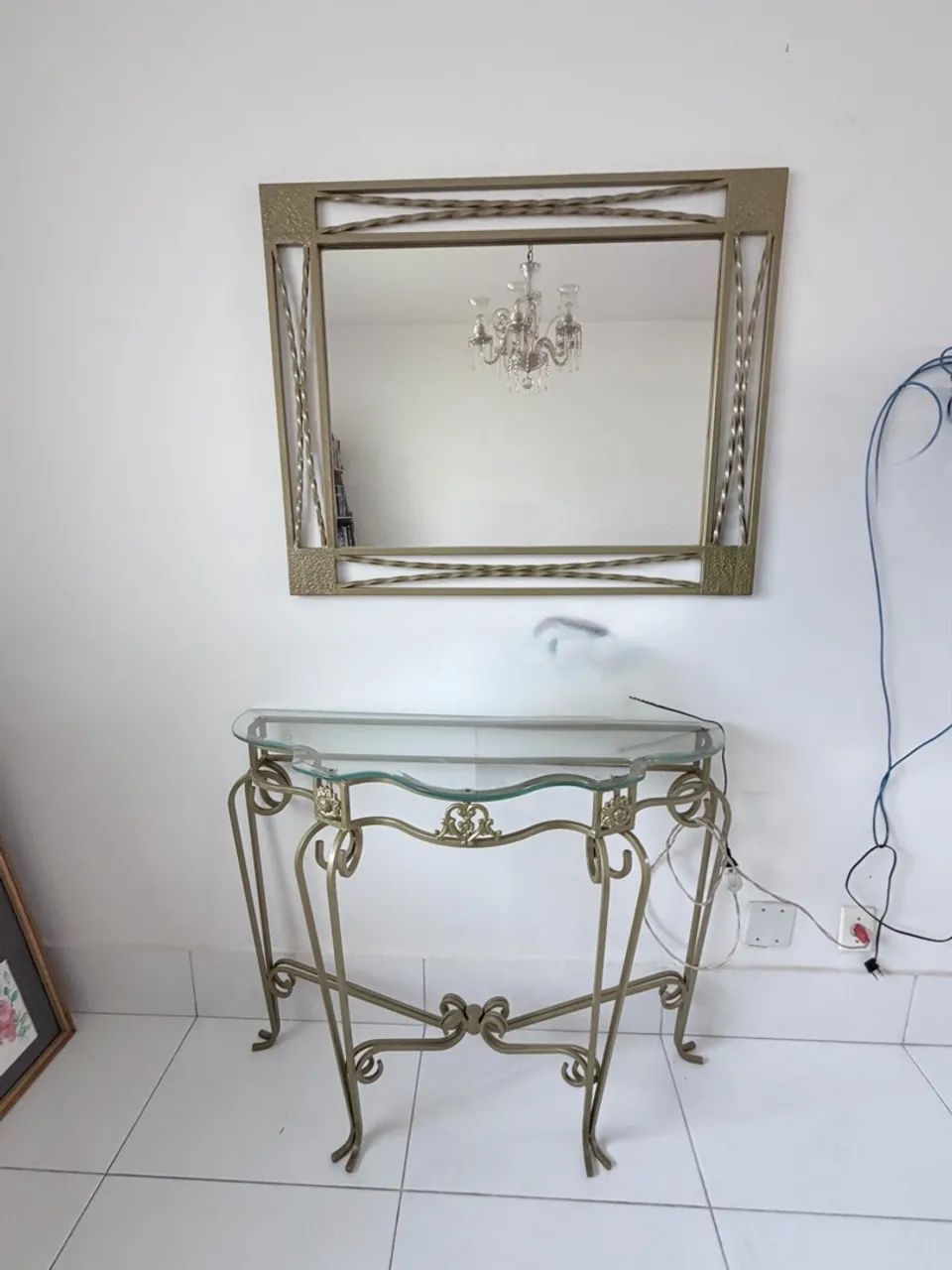 Conjunto móveis / pé de mesa 