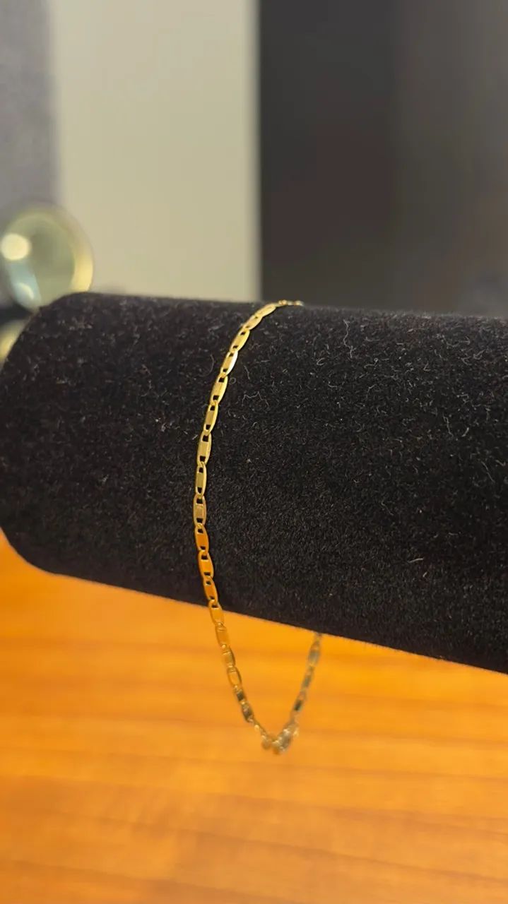 Pulseira Piastrine OURO 18k - 1.8g 