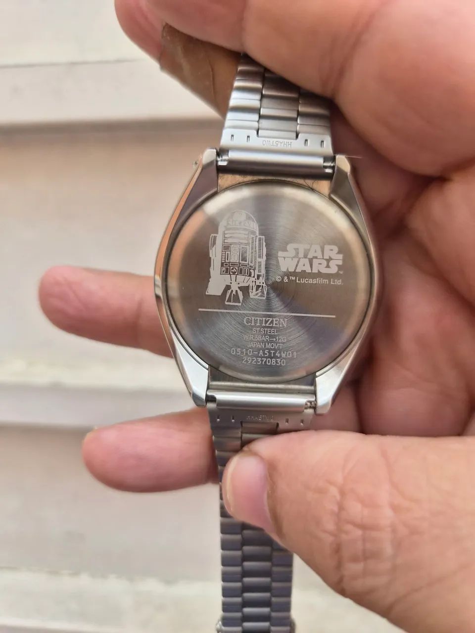 Relogio Citizen Tsuno Star Wars R2-D2 Ed.Limitada  - Foto 5