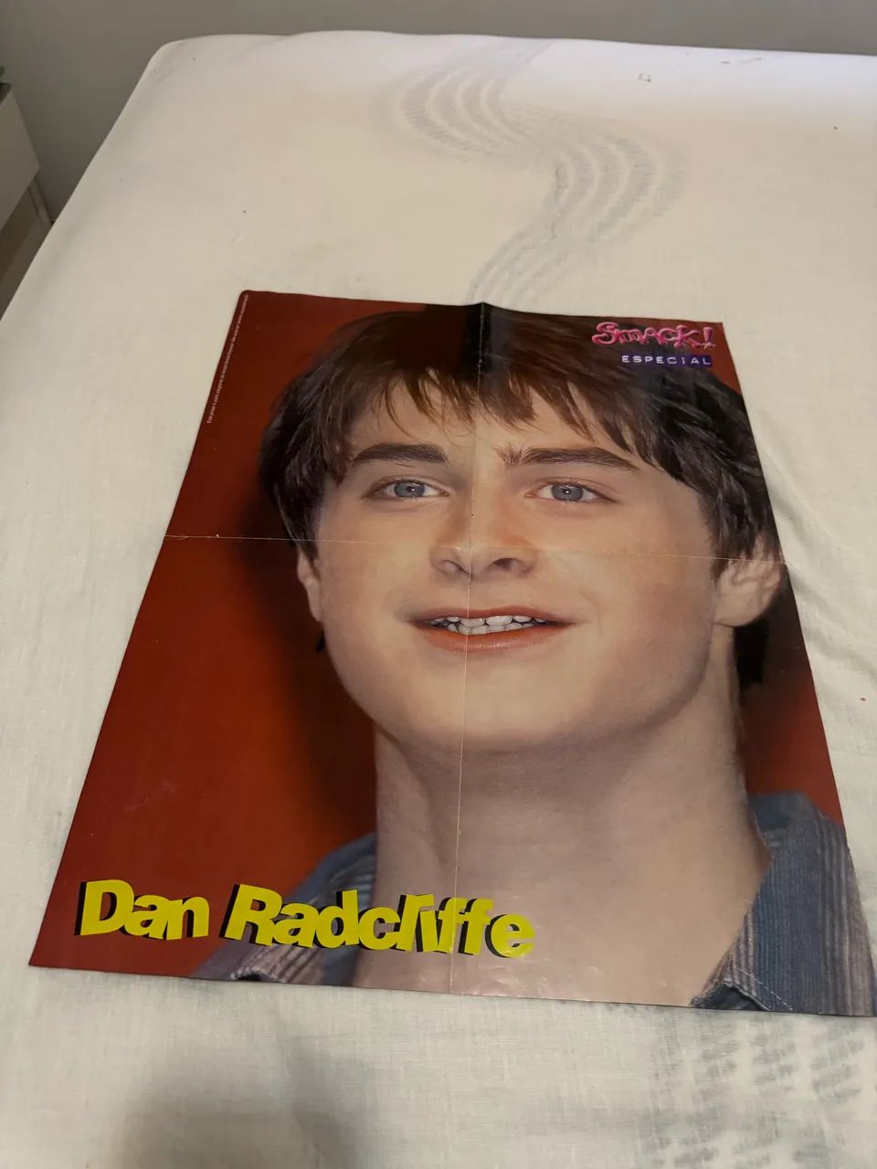 Pôster antigo Daniel Radcliffe + Tom Felton
