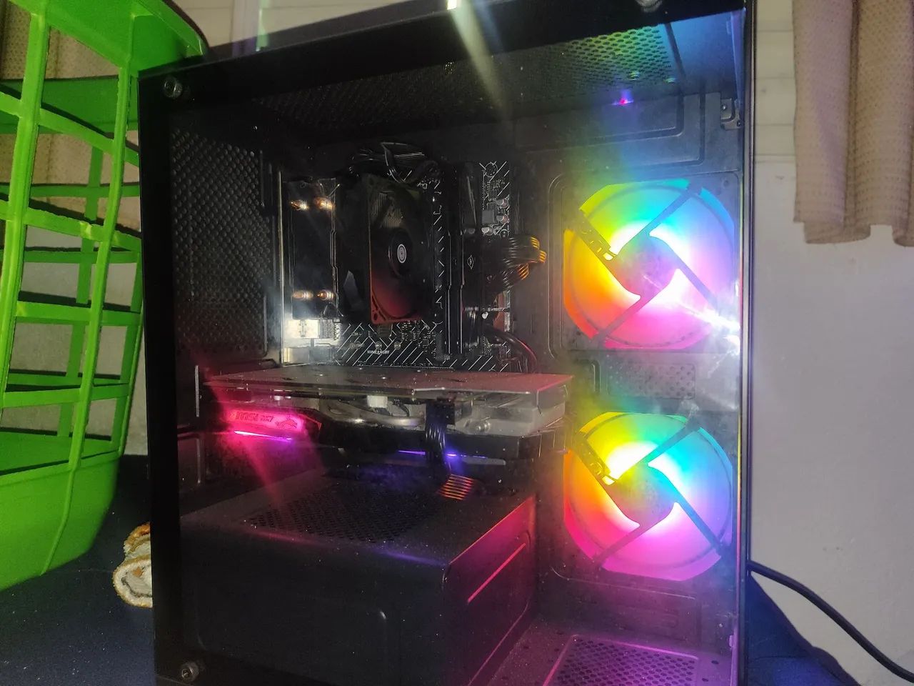 Pc gamer de entrada Ryzen 5 com placa de vídeo integrada  - Foto 2