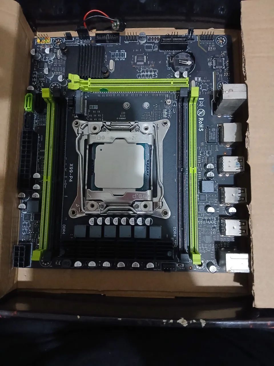 Placa mãe x99 para xeon com defeito  - Foto 2