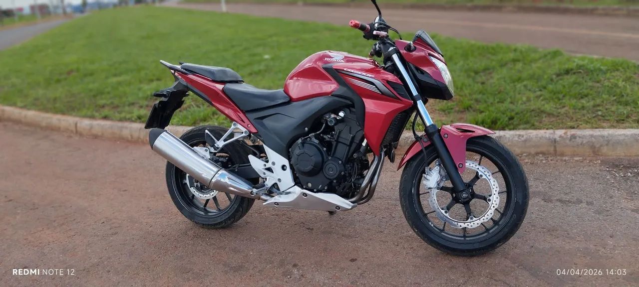 Vendo uma CB 500f  2015 valor 21:000 - Foto 4