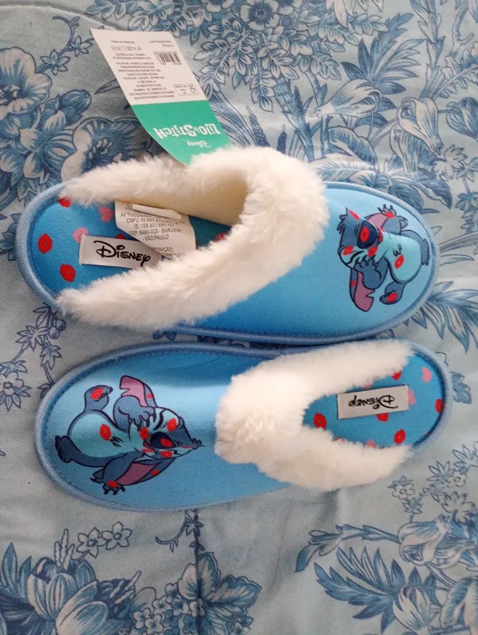 Pantufa azul
