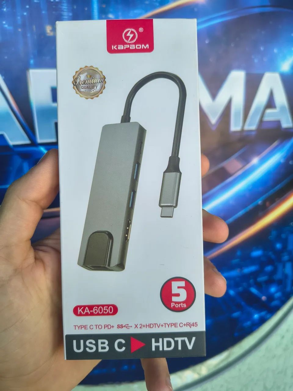 Transforme uma única porta USB-C em múltiplas conexões