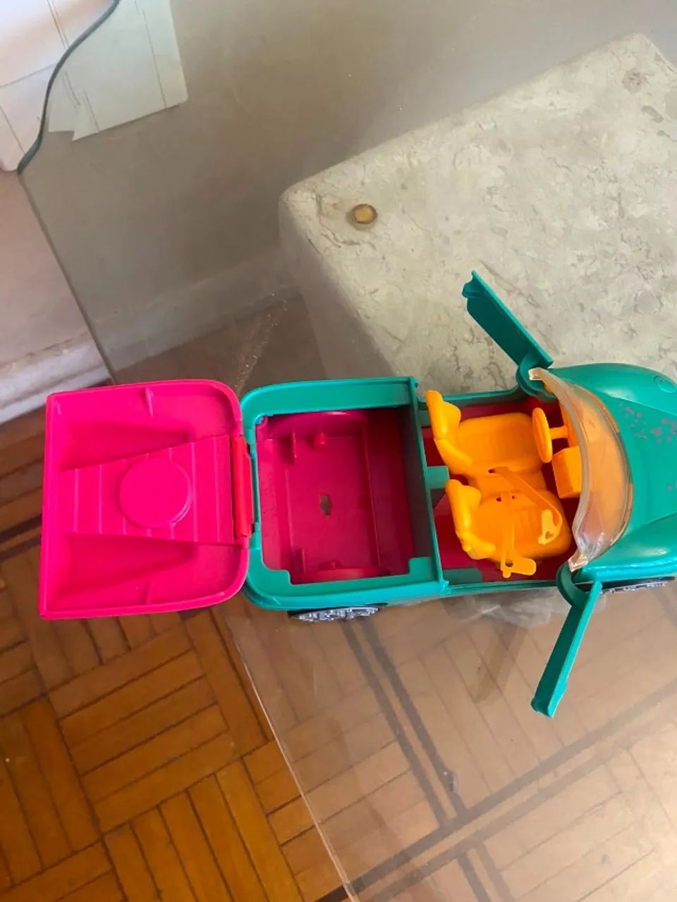 CARRO + BARCO + 4 BONECAS POLLY - Foto 4