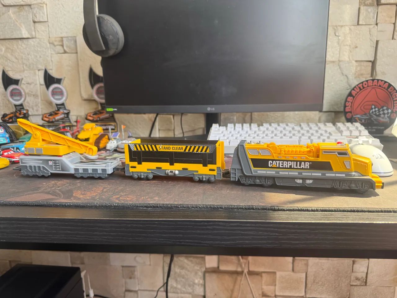 miniatura trem de ferro 