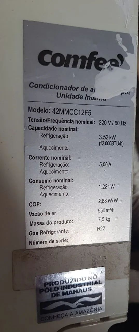 Ar Condicionado Split 12000btus Comfee  - Foto 5