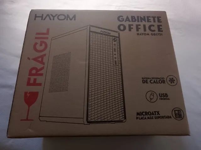 Gabinete Office MATX Sem Fans Hayom - Foto 5