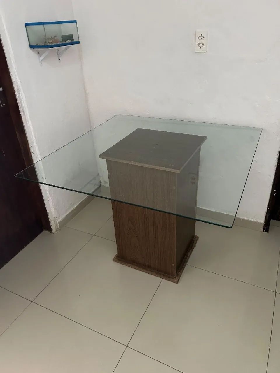 Mesa com Tampo de vidro  - Foto 4