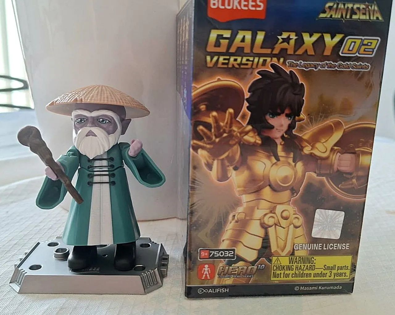 Blokees Saint Seiya Galaxy Version Mestre Ancião - Foto 2