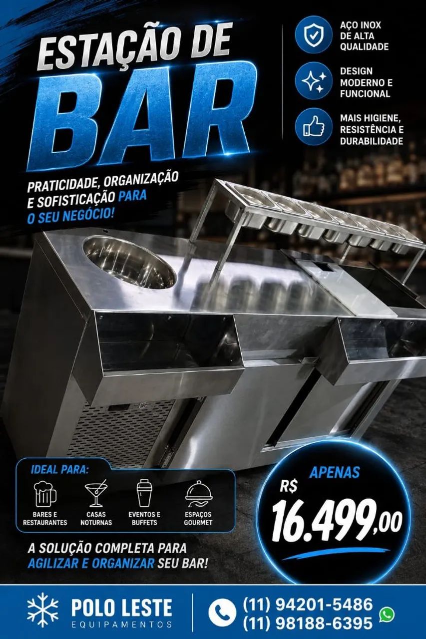 Estação para bar 