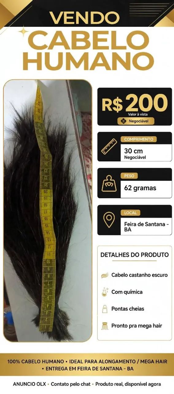 Cabelo humano  - Foto 2