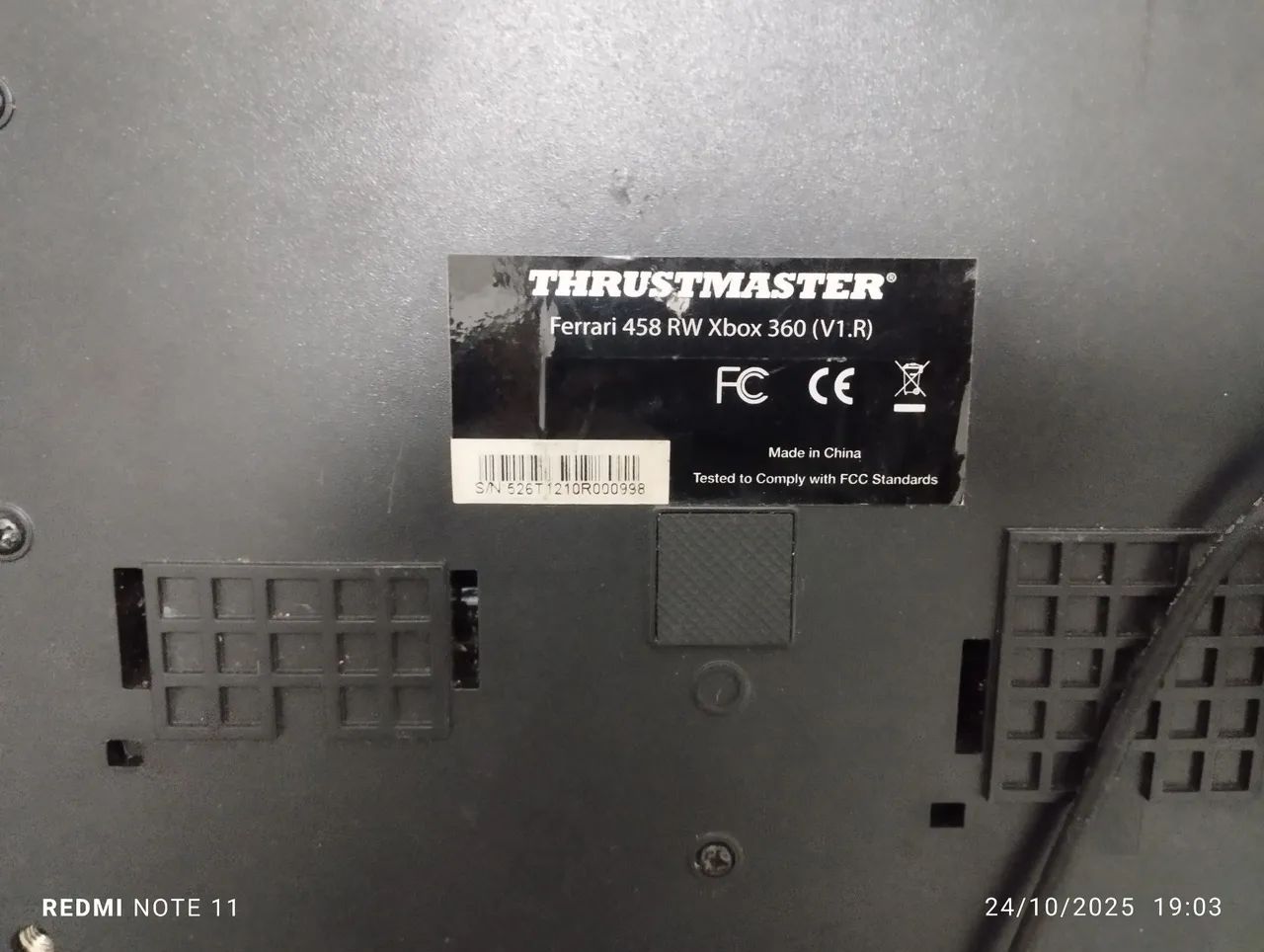 Volante e Pedal Thrustmaster para Xbox 360 e Pc - Foto 4
