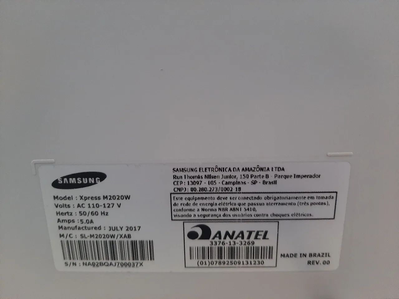 Impressora Samsung Xpress M2020W - Foto 3