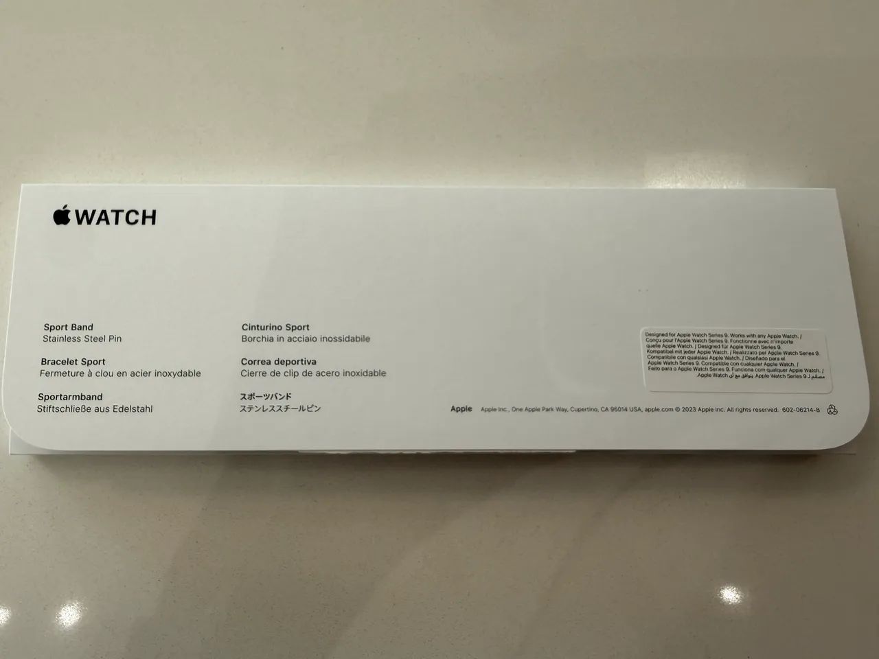 Apple Watch Sport Band Original Azul - Nova na Caixa - Foto 2