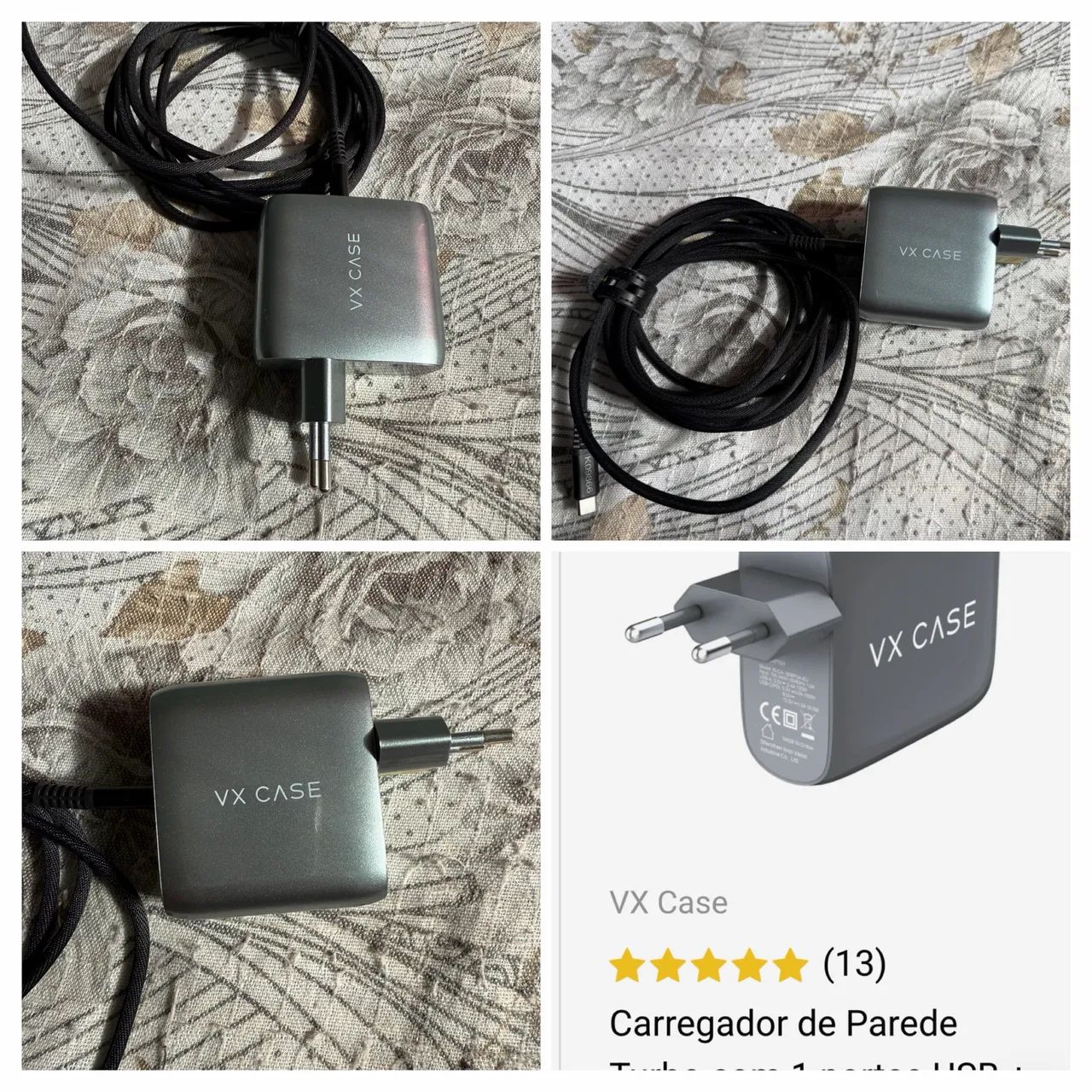 Carregador Turbo Tipo C 