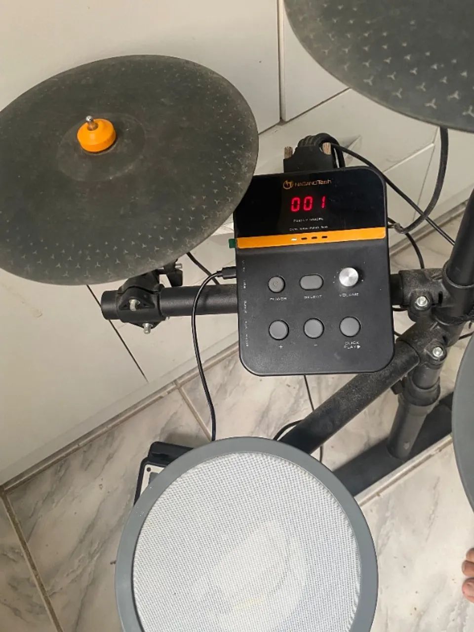 Bateria eletrônica Nagano  - Foto 2