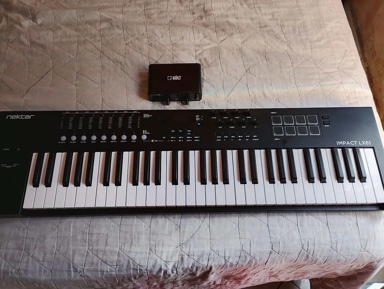 Controlar Nektar LX61 MK3 + Interface de áudio Kolt - Foto 3