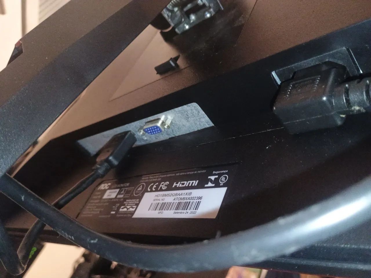 Monitor IPS 24 polegadas 75hz - Foto 5