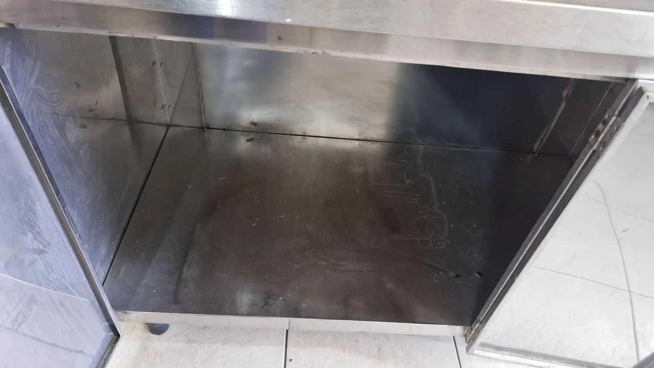 Balcão  Inox 304 Com 3 Portas   - Foto 2