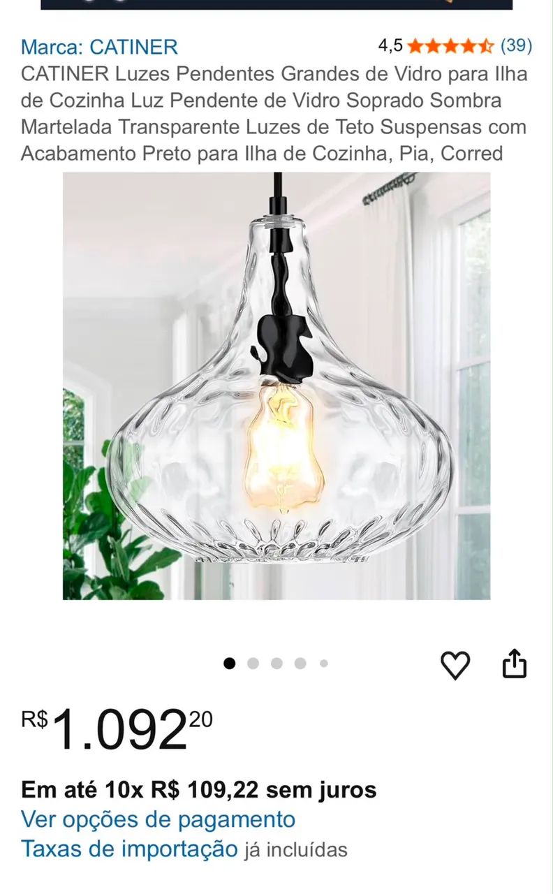 Lustre NOVO 