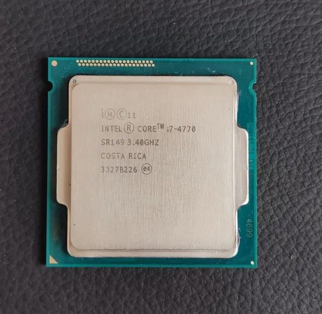 Processador gamer Intel Core i7-4770  3.9GHz gráfica integrada