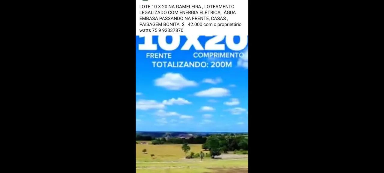 Lote 10x 20