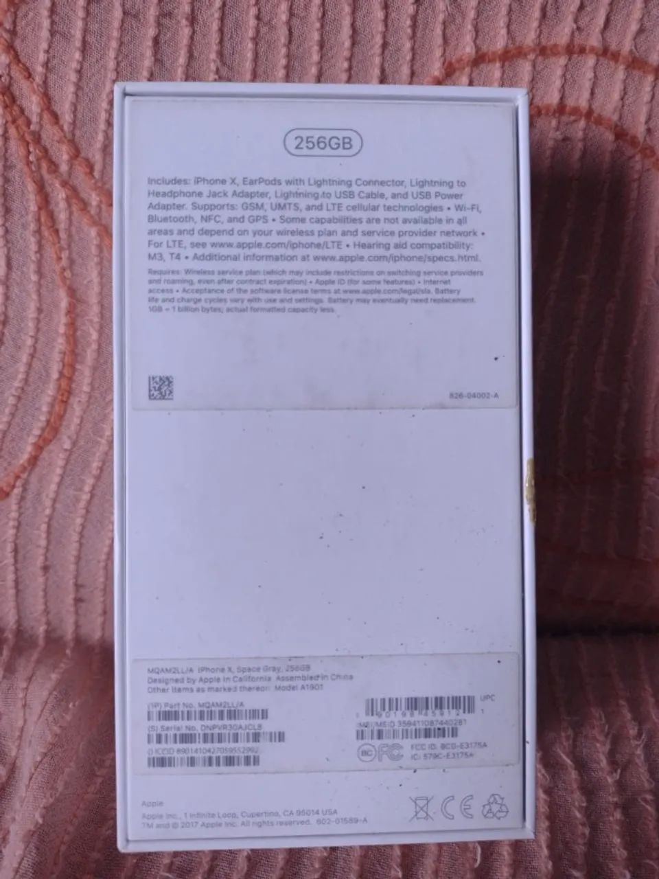 SOMENTE CAIXA VAZIA IPHONE X - 256GB - Foto 3