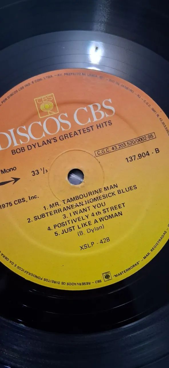 Lp bob dylan's greatest hits vol. 1 usado - Foto 4