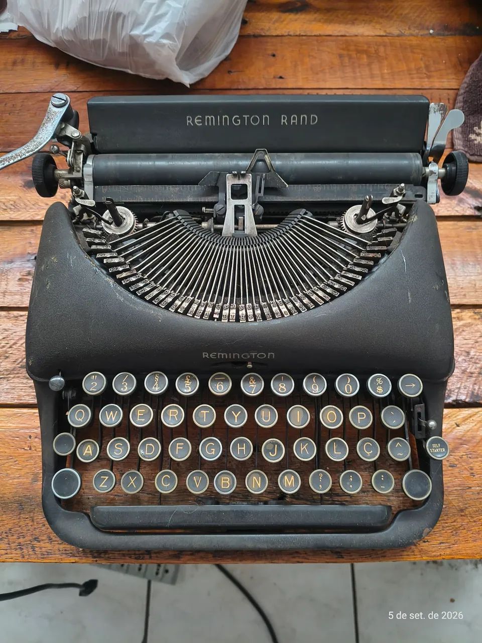 Máquina escrever Remington de 1940 - Foto 2