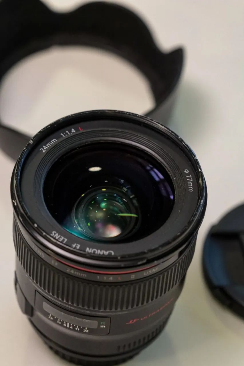 Lente Canon EF 24mm f/1.4 L II USM - Usada - OPORTUNIDADE