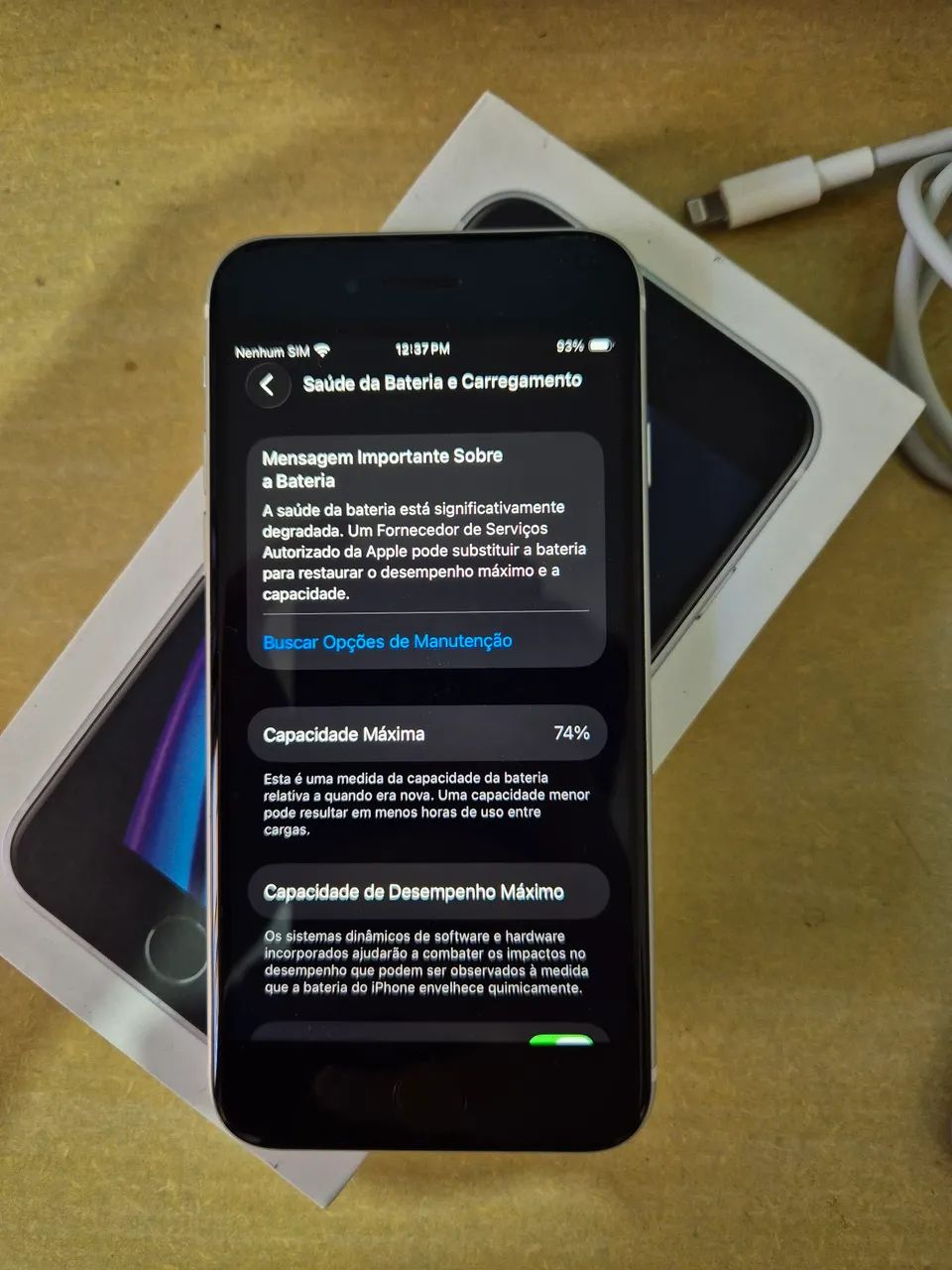 Iphone se 2 - 128gb impecável - Foto 2