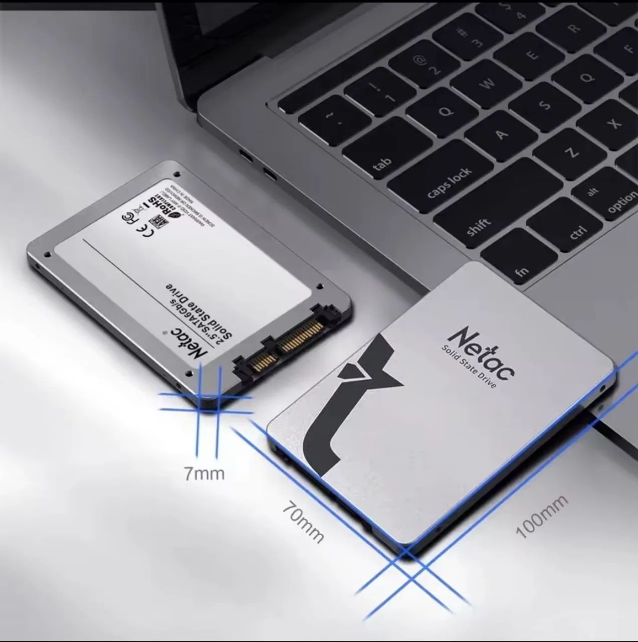 Ssd sata 256gb netac - Foto 2