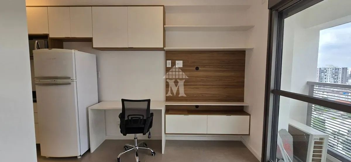 Imóvel para aluguel com 26m², semi mobiliado, studio com varanda, lazer completo - Vila Ma - Foto 2
