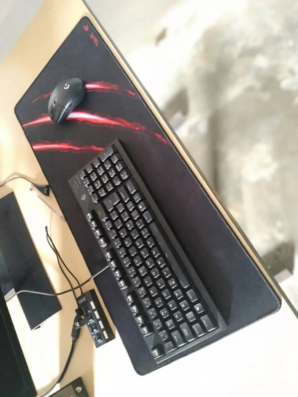 Mouse Pad Grande Havit | 70x30cm com Bordas Costuradas - Foto 5