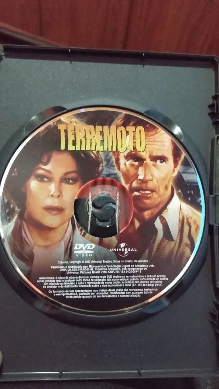 DVD original  terremoto de 1974. - Foto 3