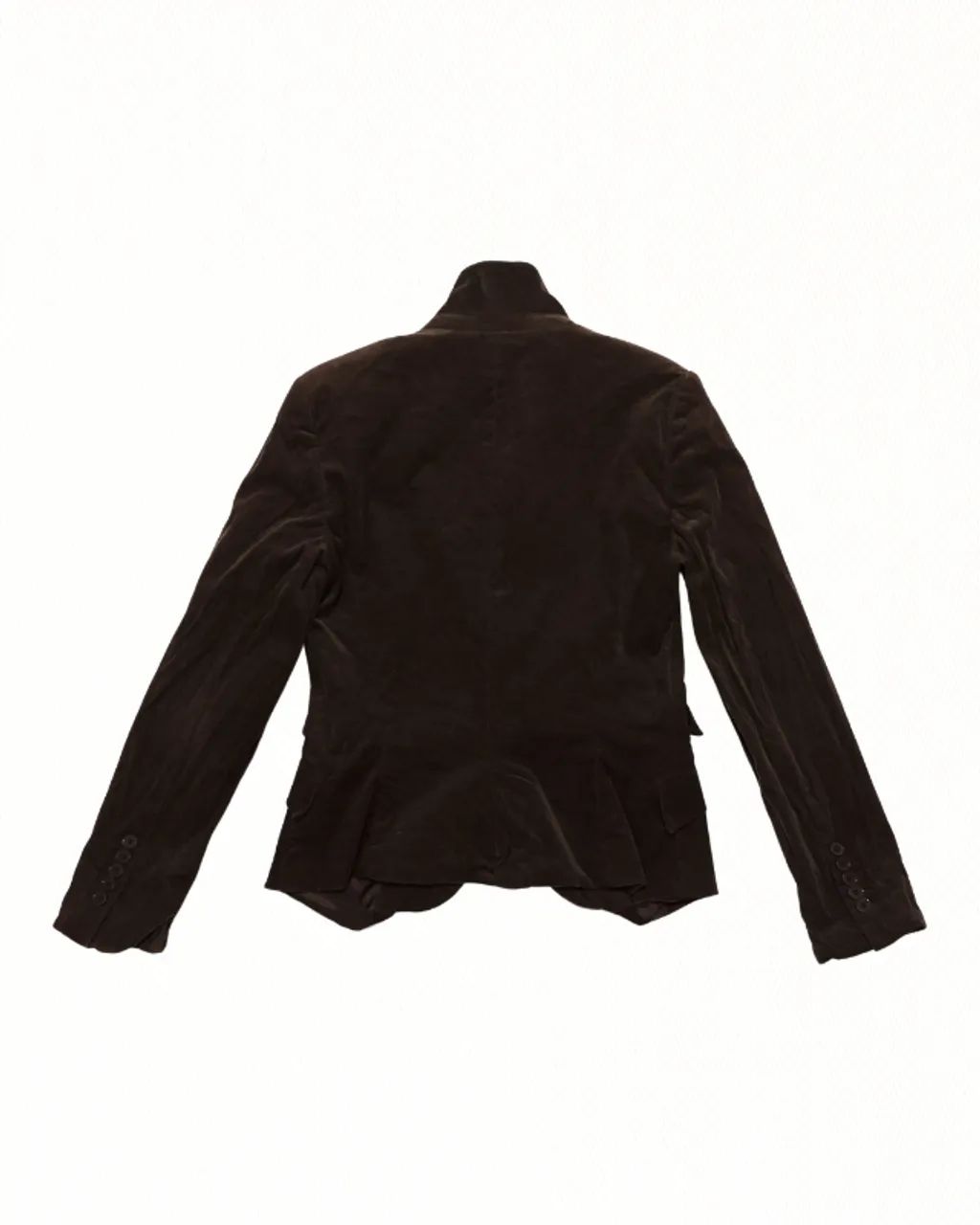Blazer de Veludo Zara Basic Feminino - Foto 2