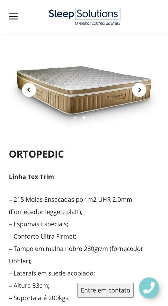 Cama Queen Size, Sleep Solutions, PREMIUM - ENTREGA GRÁTIS - Foto 5