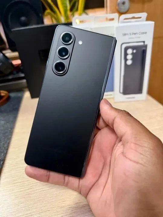 Z fold 5 512gb Samsung com caixa, carregador e NF troco pelo Z fold 6 - Foto 4