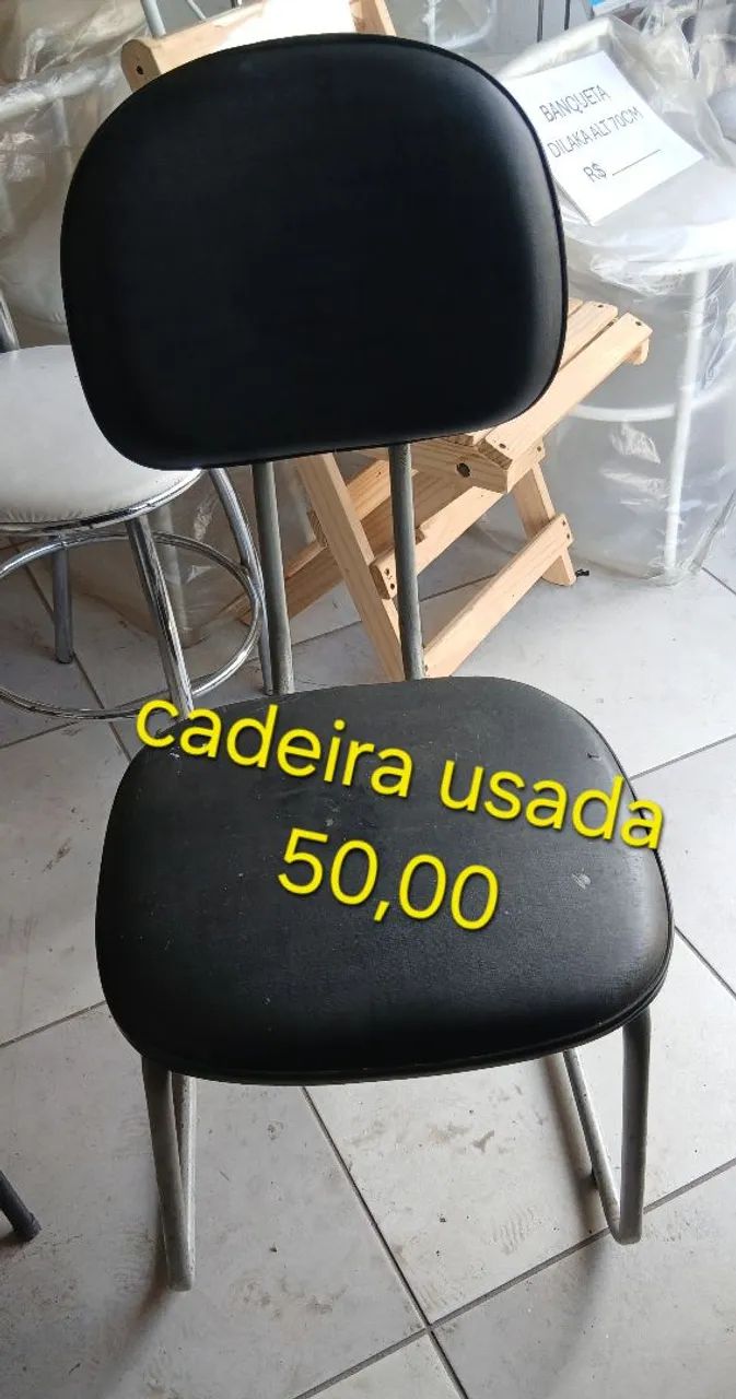 Cadeira secretária fixa  - Foto 2