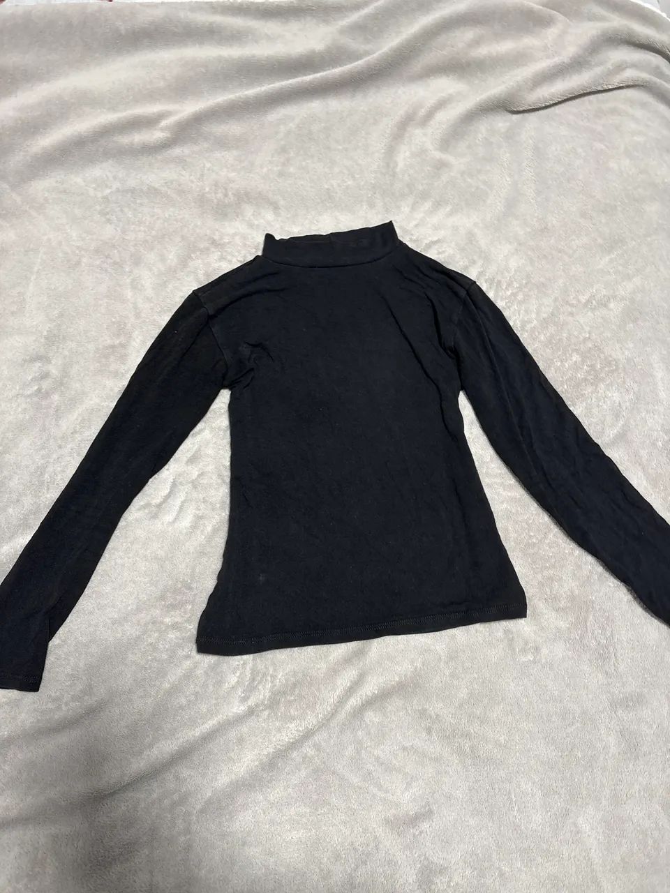 blusa slim preta pp
