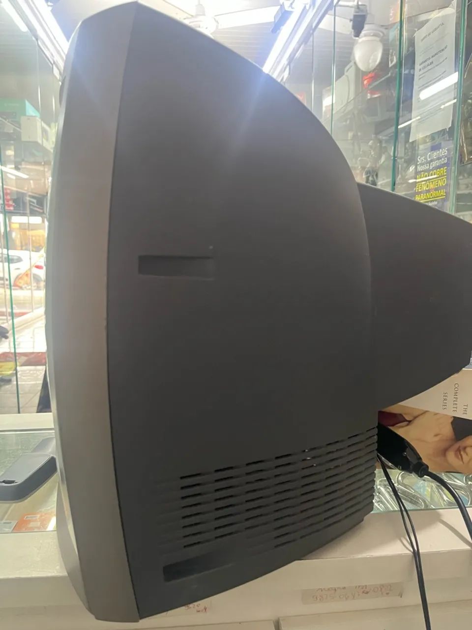 Tv crt tubo Phillips retrogamer 21 polegadas av  - Foto 4