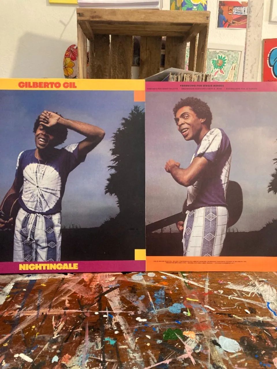 LP Gilberto Gil - Nightingale - Foto 2