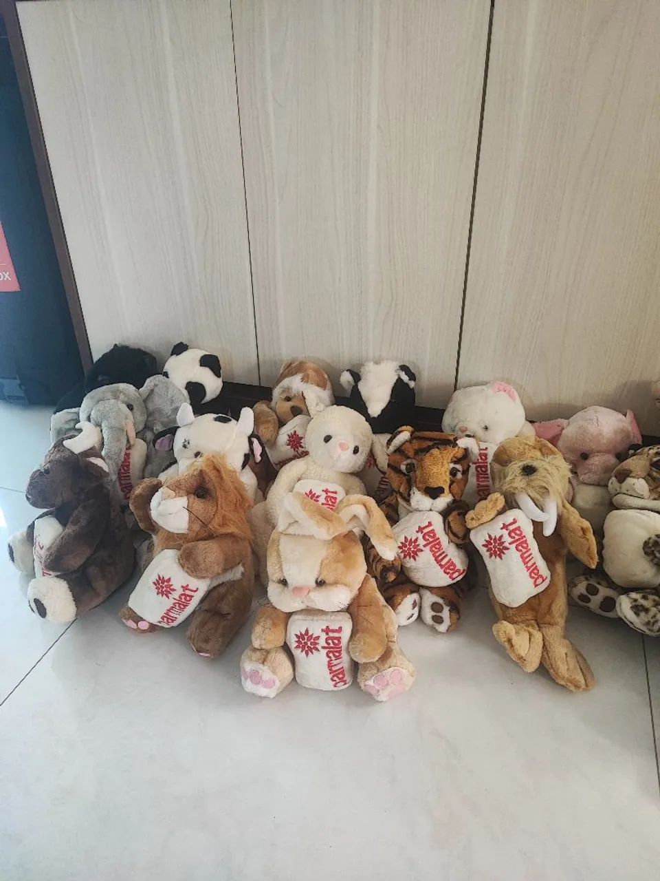 21 Bonecos de Pelúcia Parmalat Originais - Foto 3