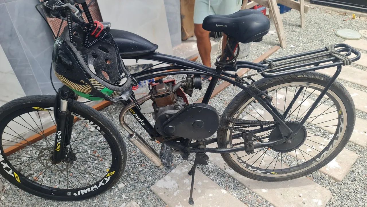 Bicicleta motorizada 4 tempo 