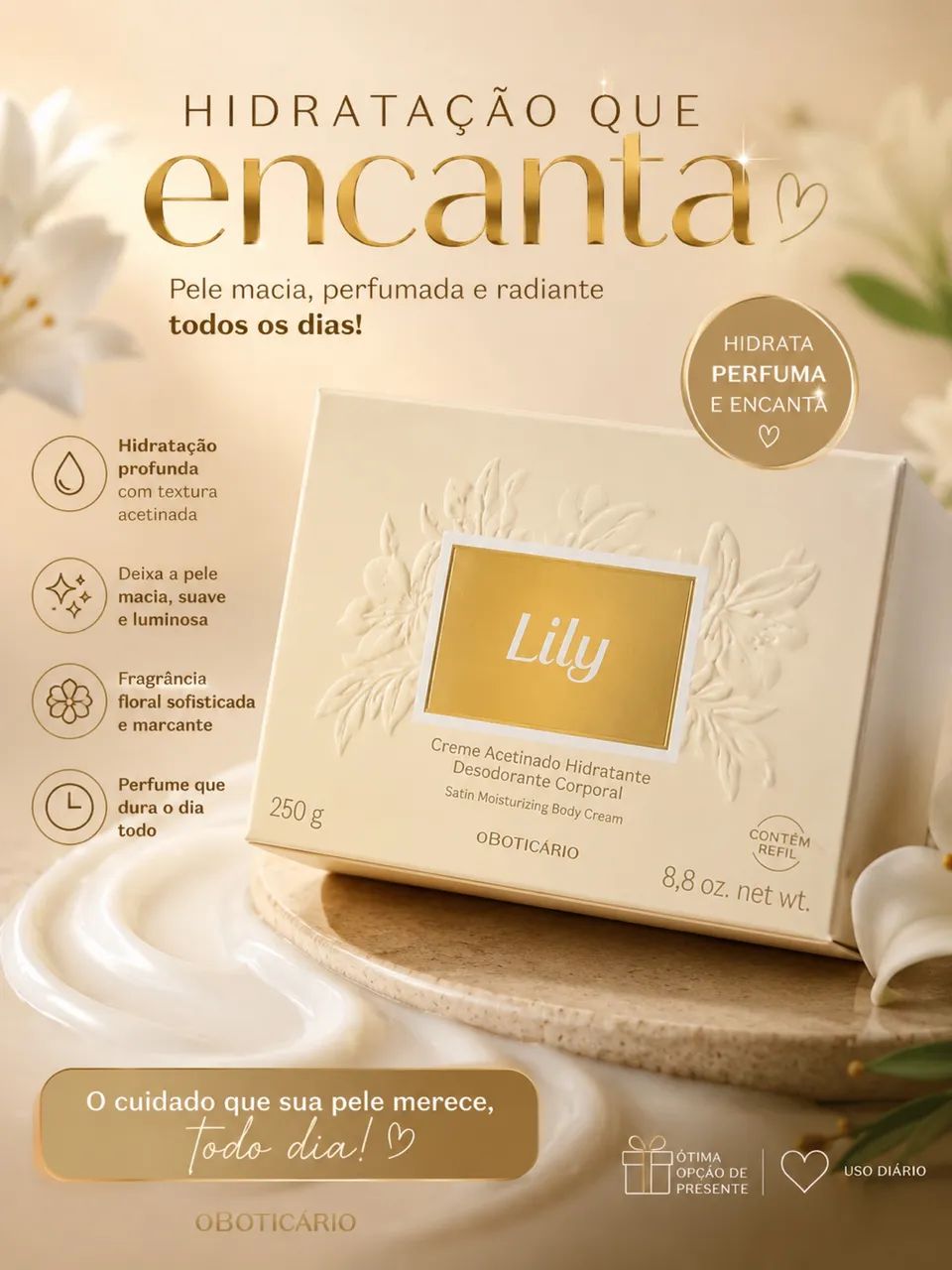 Hidratante Lily 