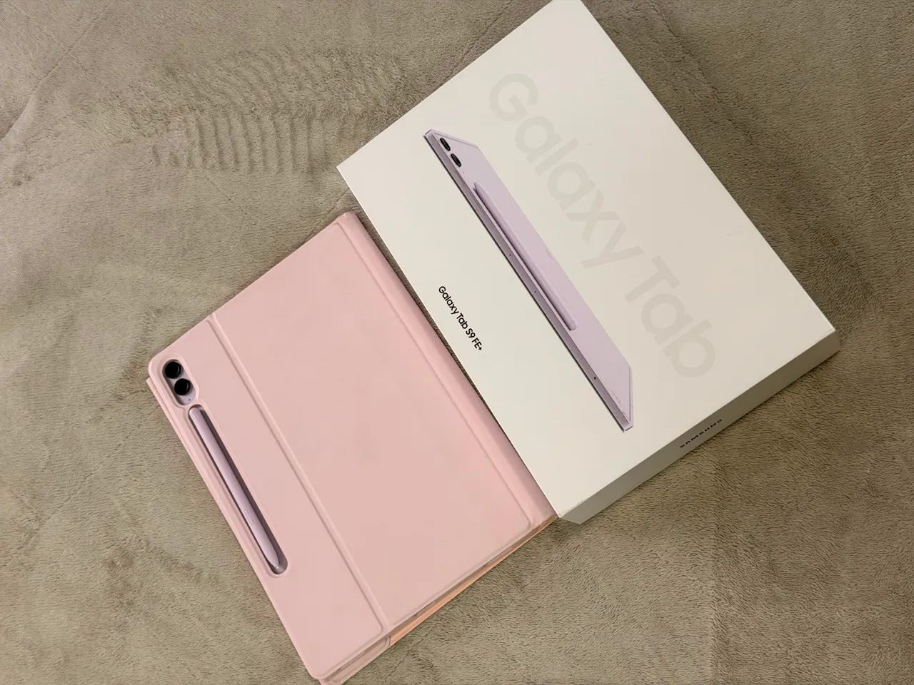 Galaxy Tab S9 FE+ 128GB Lavanda + S Pen e Capas - Foto 4