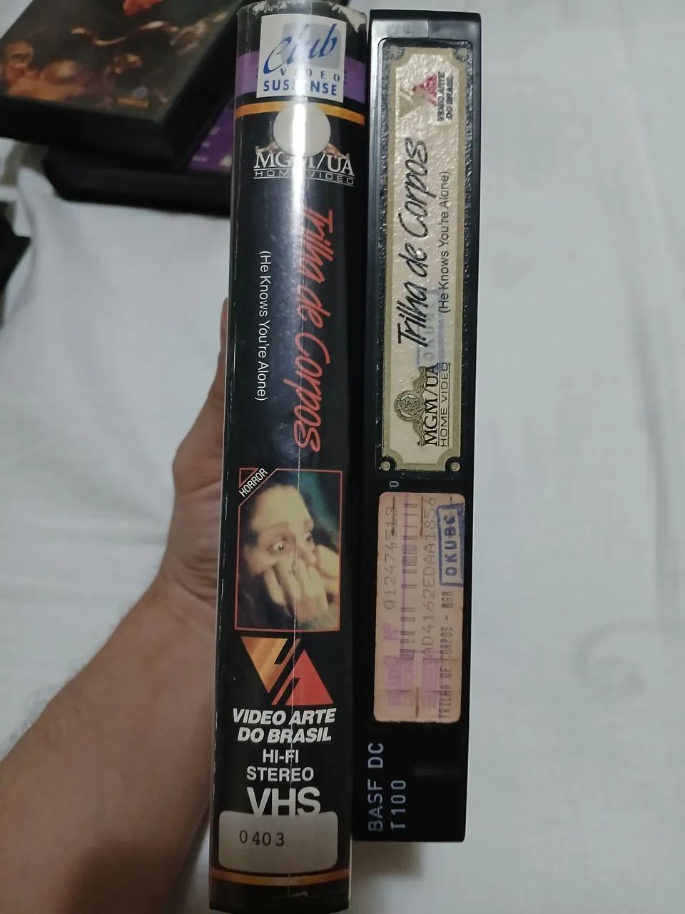 Vhs trilha de corpos terror slasher - Foto 2